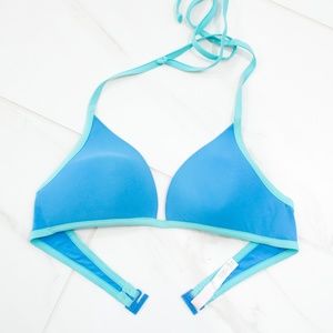 ✨Victoria's Secret | Blue Padded Halter Bikini Top